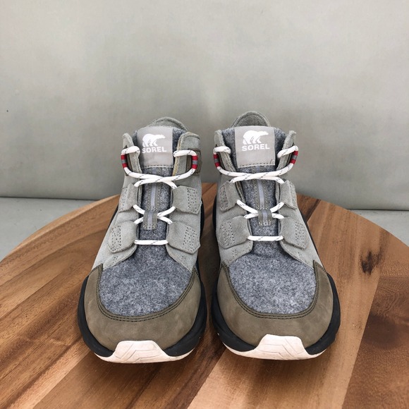 Sorel Gray and Brown Ankle Boots - Picture 2 of 8